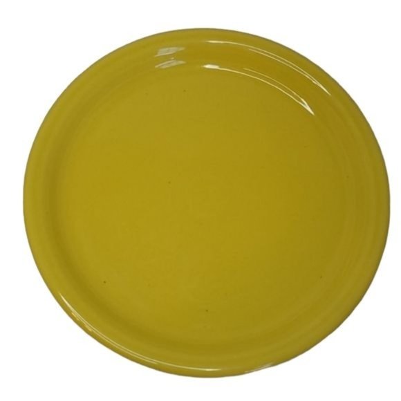 Fiestaware Plate Fiesta Dinner Dish Daffodil Yellow CERAMIC - Picture 1 of 6